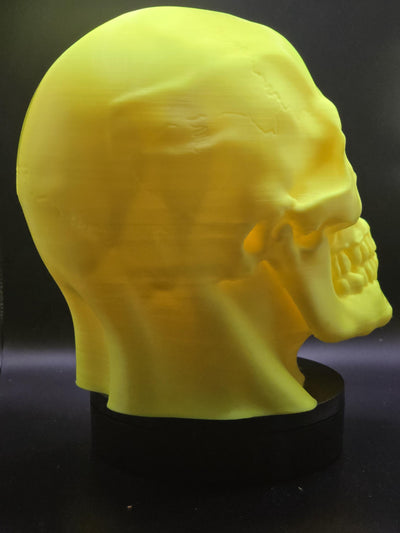 3D Printed Skull Headphone Stand - Unique Gothic Desk Accessory for Gamers, Music Lovers, and Spooky Decor Enthusiasts