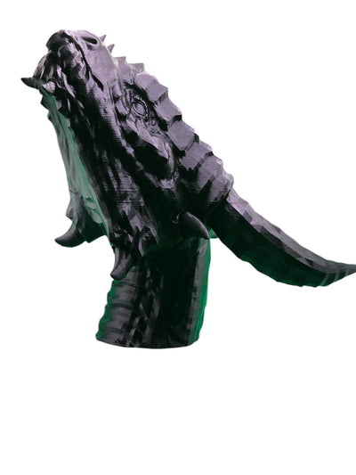 Dragon Head Headphone Stand – Epic Headset Holder for Gamers, PC Setup Decor, Fantasy Desktop Accessory, Perfect Gamer Gift