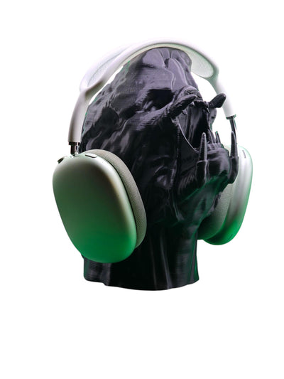 Monster Head Headphone Stand 2 – Unique Headset Holder for Gamers, PC Setup Decor, Creepy Cool Desktop Accessory, Gamer Gift