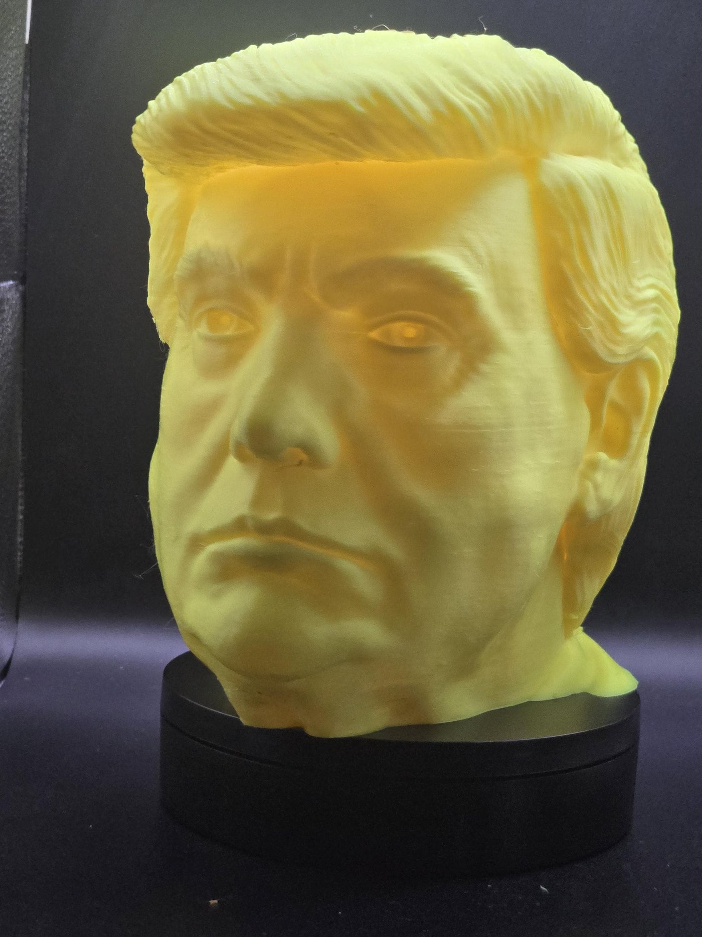Donald Trump Headphone Stand, 3D Printed Headset Holder, Fun and Unique Desk Accessory, Gift for Gamers & Trump Fans, Organizer