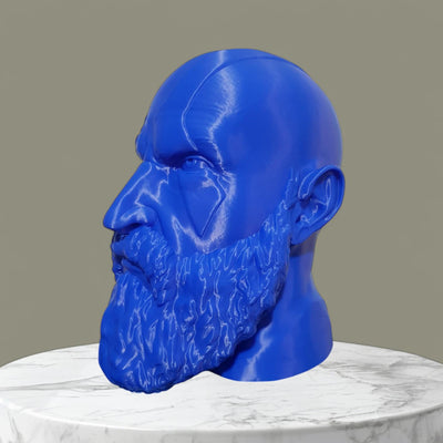 Kratos Headphone Stand, God of War Gamer Gift, Viking Headset Holder, Nerd Desk Decor, Gaming Accessories