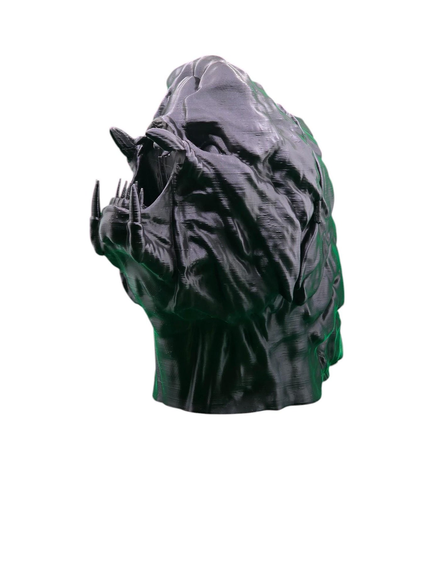 Monster Head Headphone Stand 2 – Unique Headset Holder for Gamers, PC Setup Decor, Creepy Cool Desktop Accessory, Gamer Gift