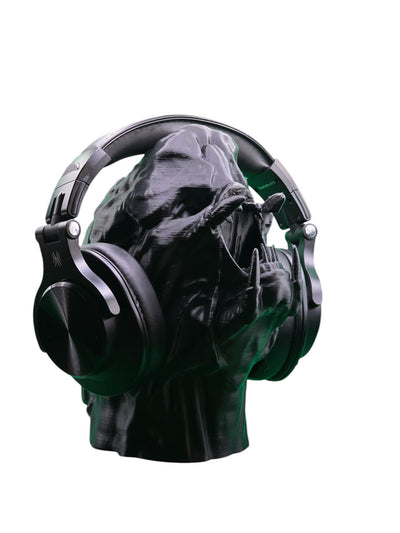 Monster Head Headphone Stand 2 – Unique Headset Holder for Gamers, PC Setup Decor, Creepy Cool Desktop Accessory, Gamer Gift