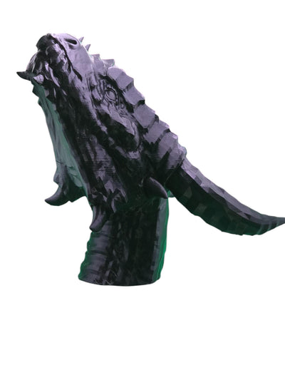 Dragon Head Headphone Stand – Epic Headset Holder for Gamers, PC Setup Decor, Fantasy Desktop Accessory, Perfect Gamer Gift