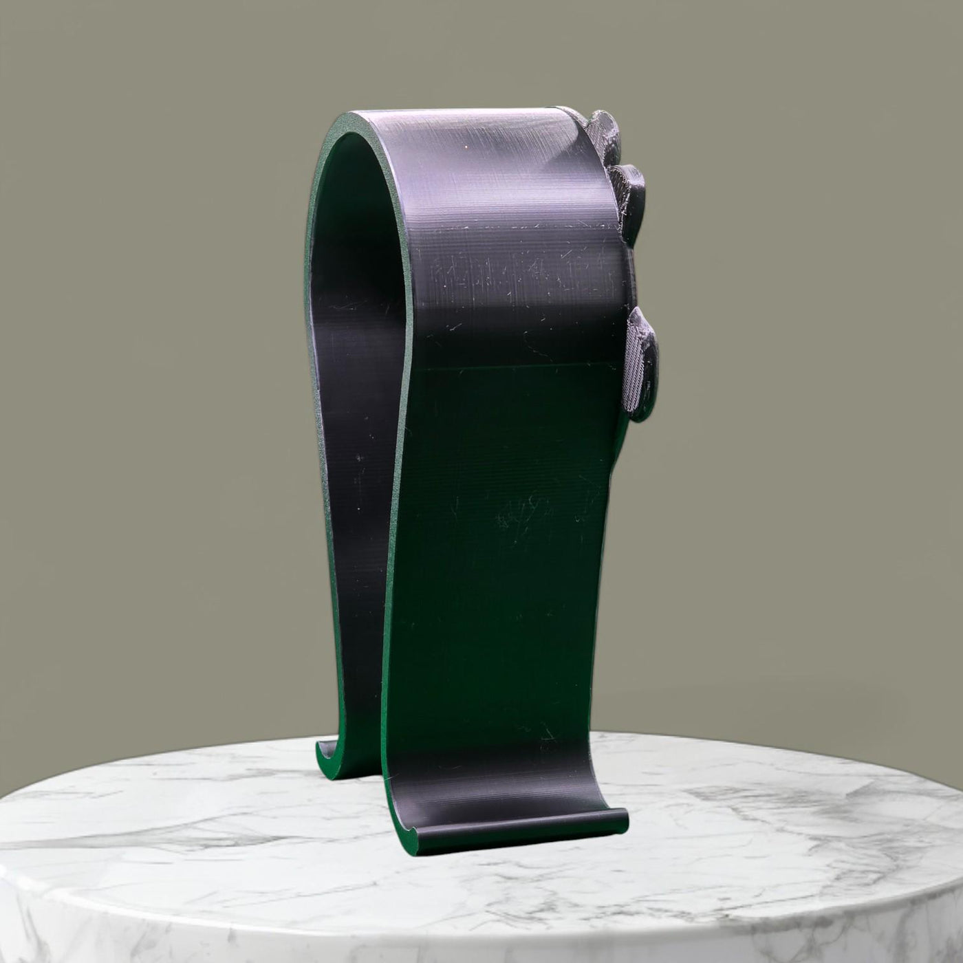 Harley Davidson-Inspired Headphone Stand and Clock – Unique Desk Organizer for Bikers, Functional Decor and Gift for Motorcycle Enthusiasts