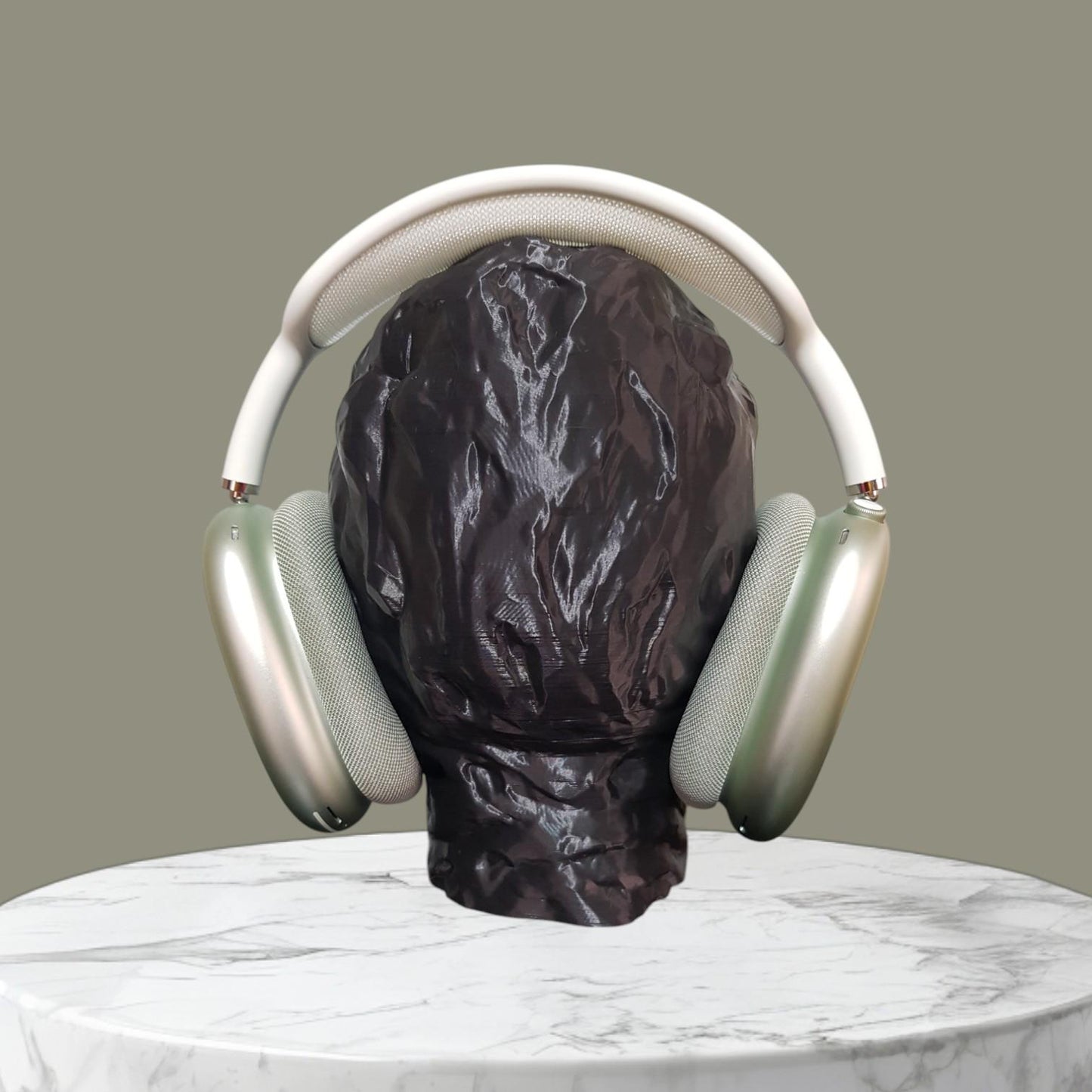 Freddy Krueger Headphone Stand, Horror Headset Holder, Gamer Gift, Spooky Room Decor, Office Desk Accessory, Paintable Collectible Bust