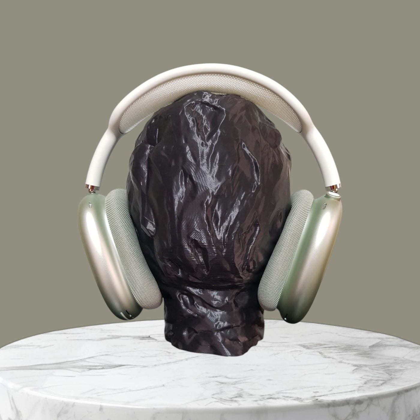 Freddy Krueger Headphone Stand, Horror Headset Holder, Gamer Gift, Spooky Room Decor, Office Desk Accessory, Paintable Collectible Bust