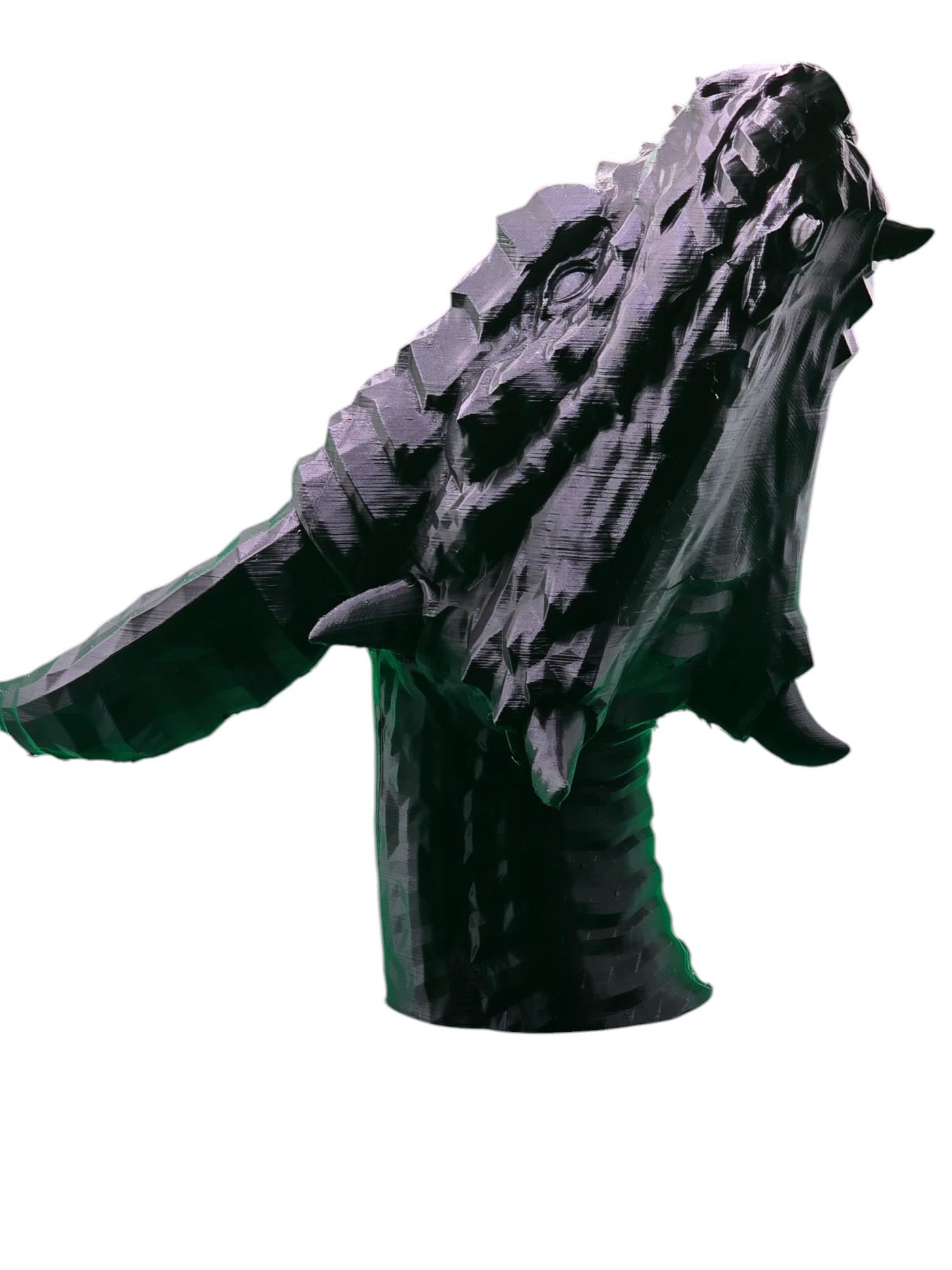 Dragon Head Headphone Stand – Epic Headset Holder for Gamers, PC Setup Decor, Fantasy Desktop Accessory, Perfect Gamer Gift