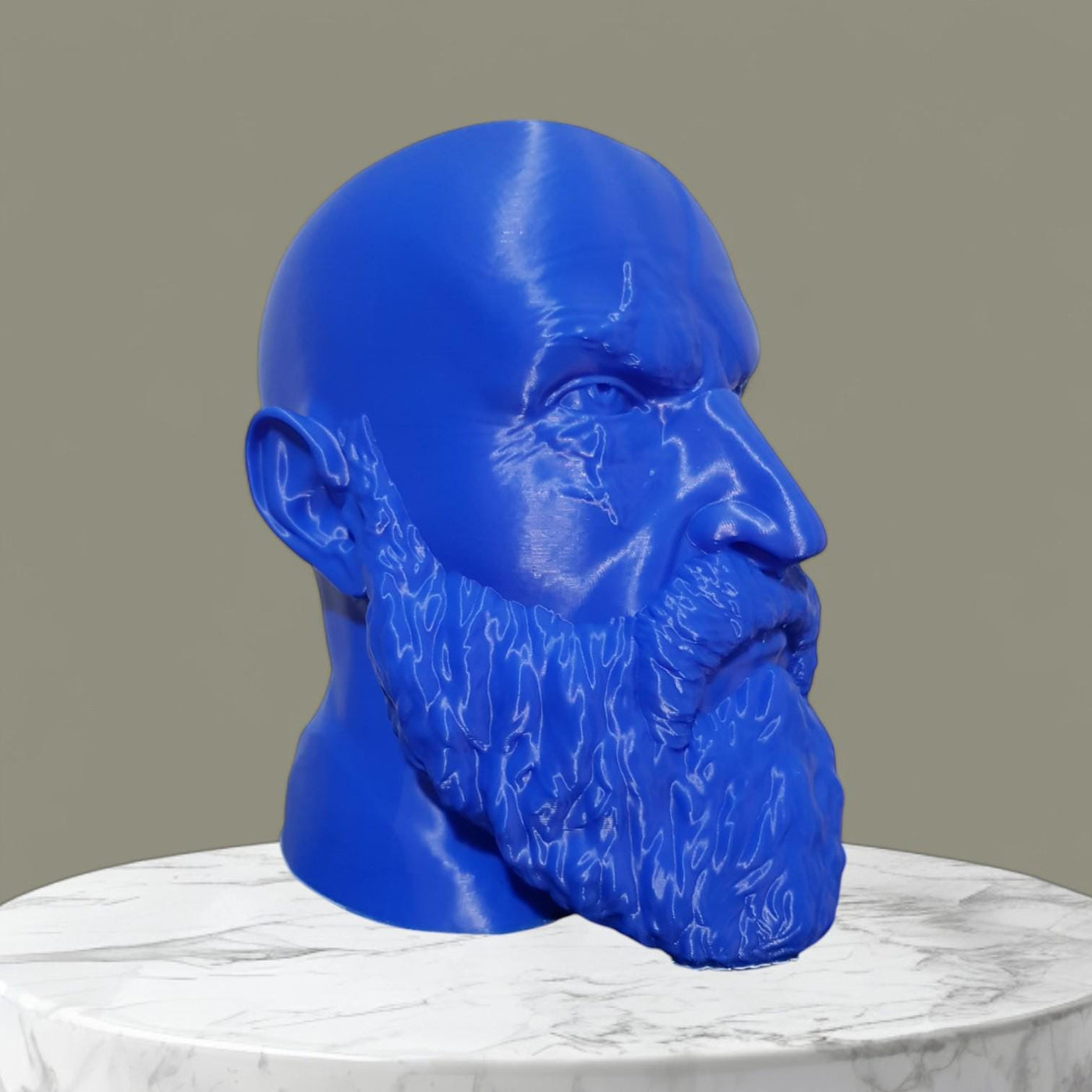 Kratos Headphone Stand, God of War Gamer Gift, Viking Headset Holder, Nerd Desk Decor, Gaming Accessories