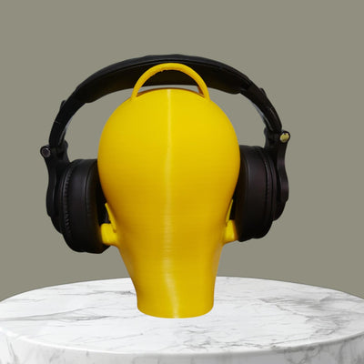 Homer Simpson Headphone Stand, Funny Gamer Desk Accessory, Geeky Headset Holder, Gift for Gamers, 3D Printed Desk Organizer