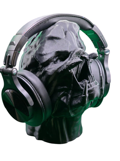 Monster Head Headphone Stand 2 – Unique Headset Holder for Gamers, PC Setup Decor, Creepy Cool Desktop Accessory, Gamer Gift