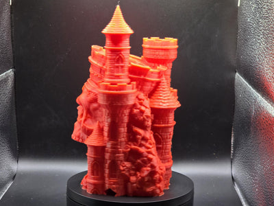 Skull Citadel Dice Tower – 3D Printed Gothic RPG Accessory for Tabletop Games, D&D, Pathfinder, Unique Gaming Gift, Dice Roller Decor