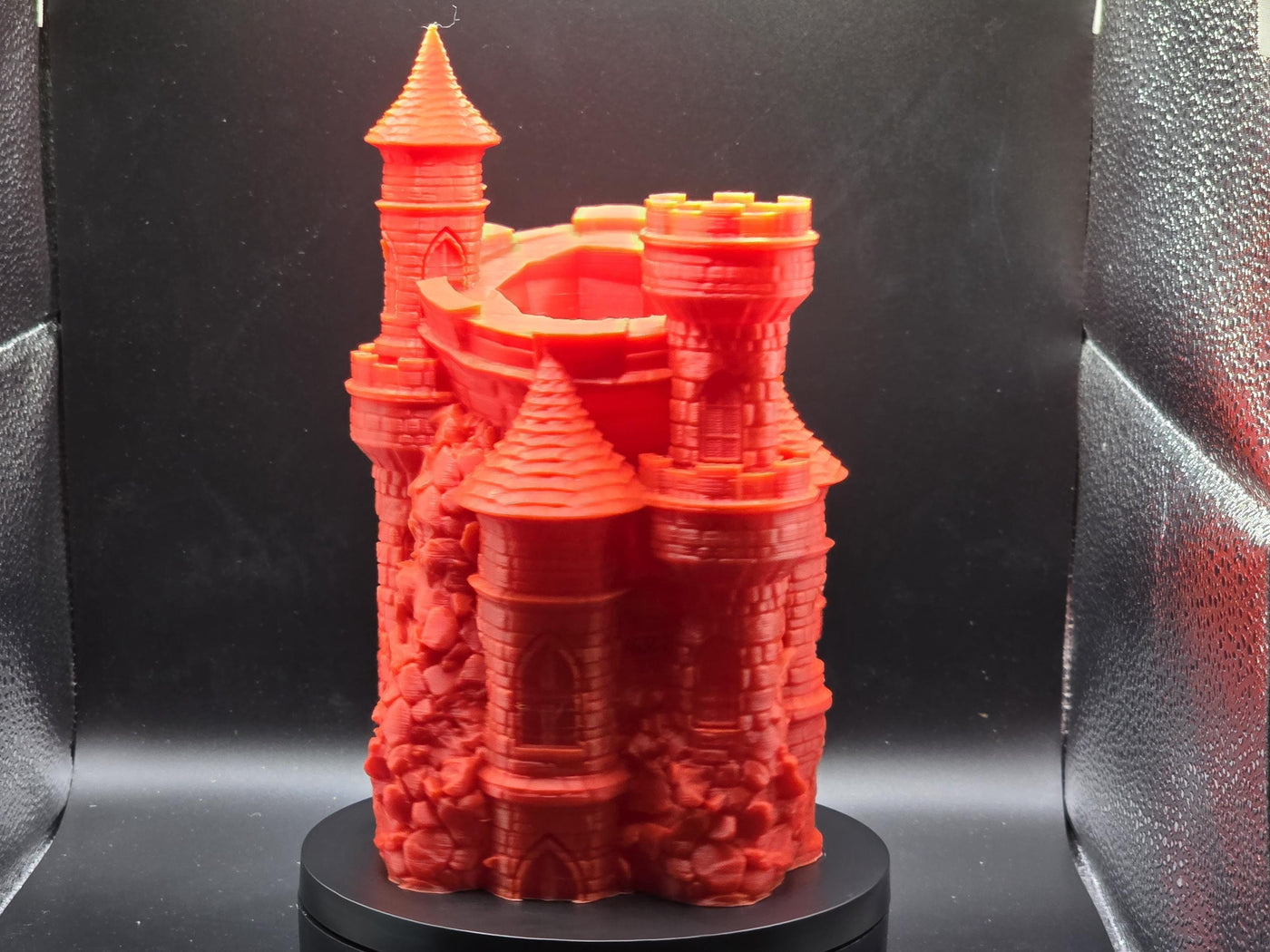 Skull Citadel Dice Tower – 3D Printed Gothic RPG Accessory for Tabletop Games, D&D, Pathfinder, Unique Gaming Gift, Dice Roller Decor