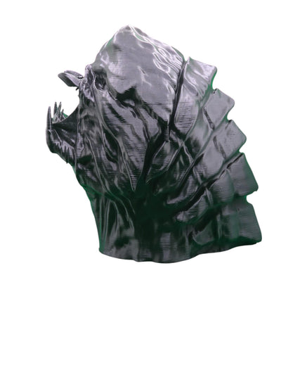 Monster Head Headphone Stand 2 – Unique Headset Holder for Gamers, PC Setup Decor, Creepy Cool Desktop Accessory, Gamer Gift