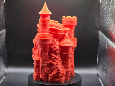 Skull Citadel Dice Tower – 3D Printed Gothic RPG Accessory for Tabletop Games, D&D, Pathfinder, Unique Gaming Gift, Dice Roller Decor