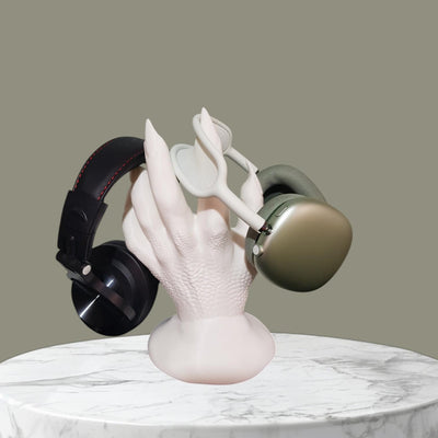 Reptile & Monster Hand Headphone Stand – Dragon Hand Sculpted Display for Headphones