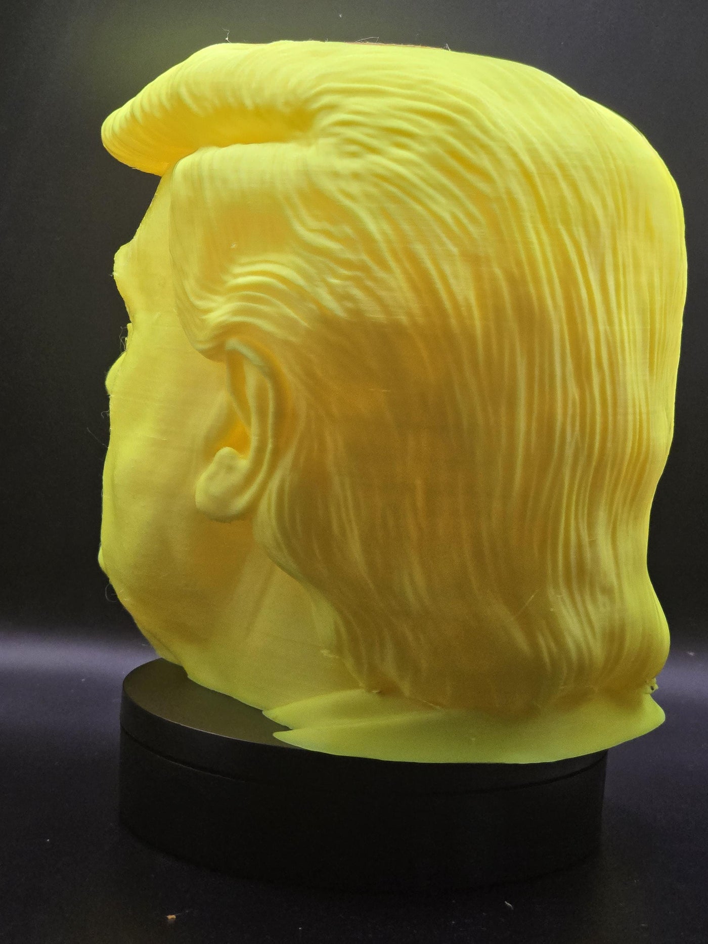 Donald Trump Headphone Stand, 3D Printed Headset Holder, Fun and Unique Desk Accessory, Gift for Gamers & Trump Fans, Organizer