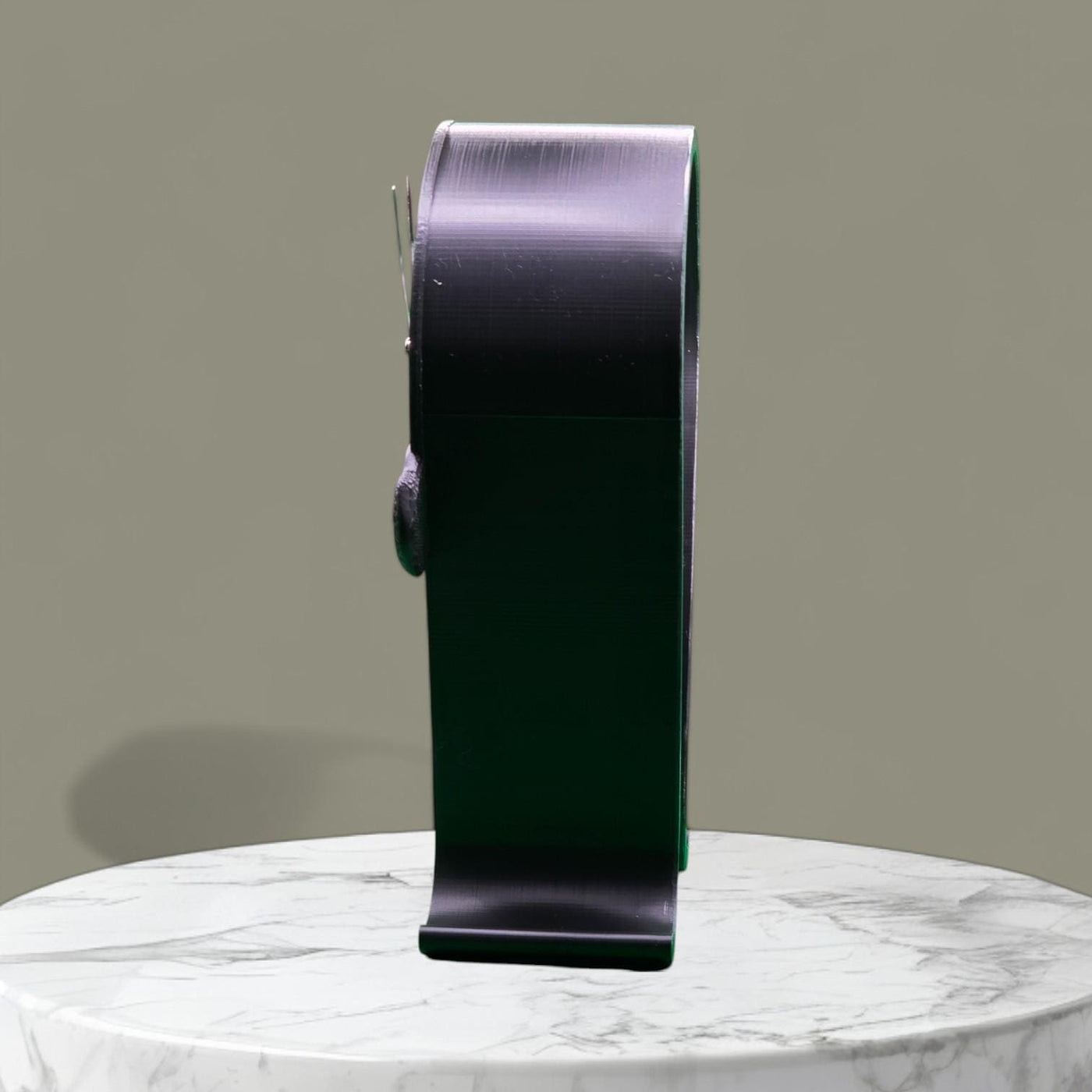 Harley Davidson-Inspired Headphone Stand and Clock – Unique Desk Organizer for Bikers, Functional Decor and Gift for Motorcycle Enthusiasts