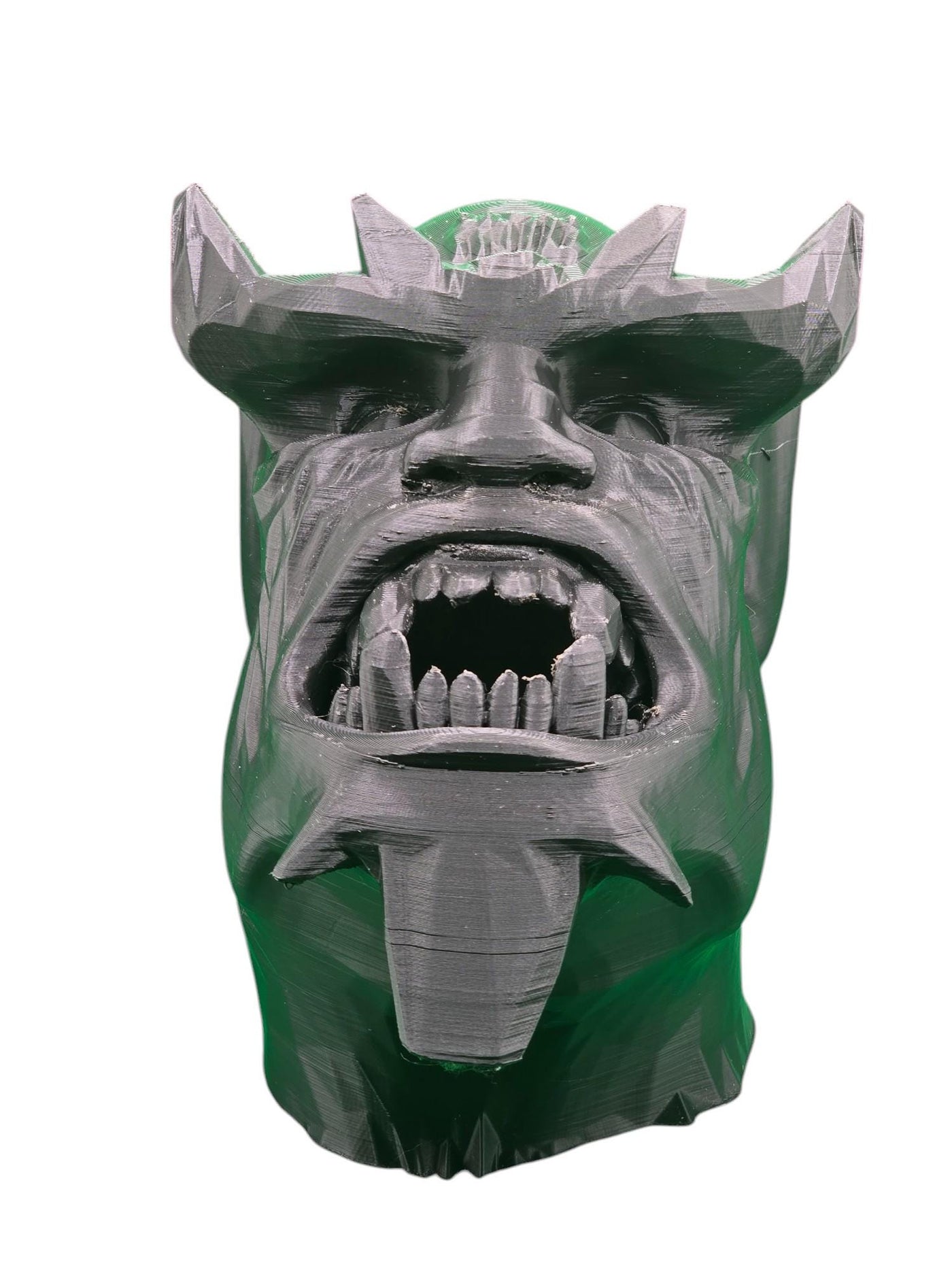 Monster Head Headphone Stand – Unique Headset Holder for Gamers, PC Setup Decor, Creepy Cool Desktop Accessory, Gamer Gift