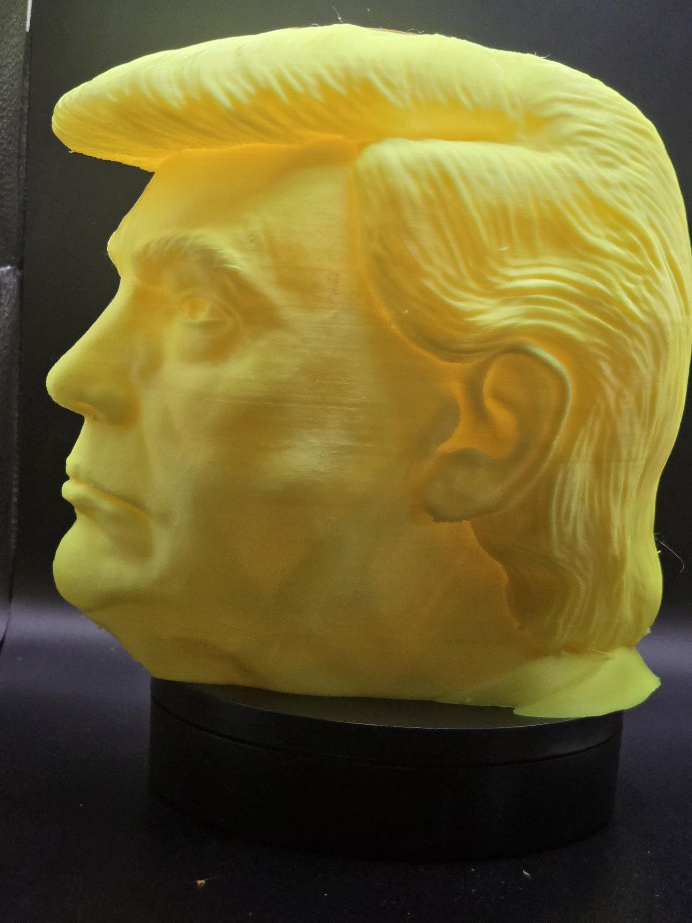 Donald Trump Headphone Stand, 3D Printed Headset Holder, Fun and Unique Desk Accessory, Gift for Gamers & Trump Fans, Organizer