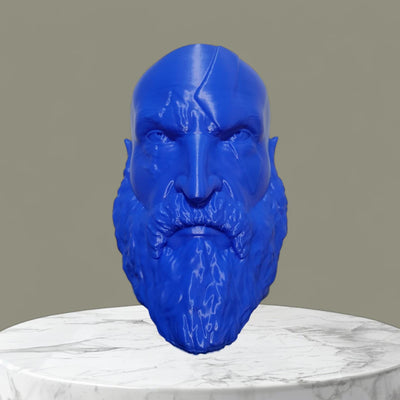 Kratos Headphone Stand, God of War Gamer Gift, Viking Headset Holder, Nerd Desk Decor, Gaming Accessories