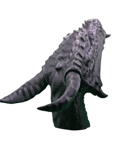 Dragon Head Headphone Stand – Epic Headset Holder for Gamers, PC Setup Decor, Fantasy Desktop Accessory, Perfect Gamer Gift